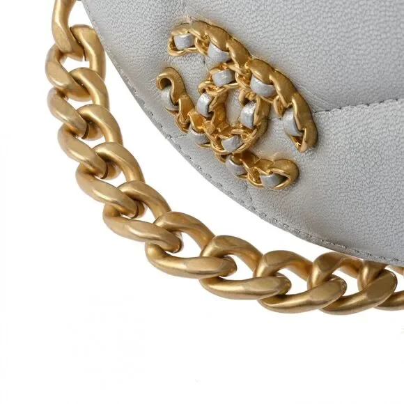 Chanel Matrasse 19 Round Chainshoulder #122525C24B - Picture 5 of 12